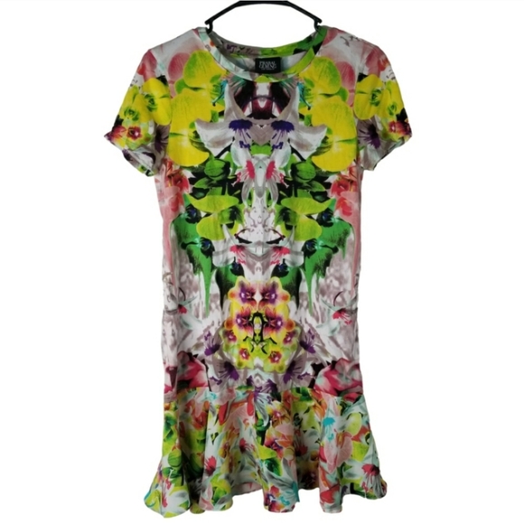 Prabal Gurung for Target Dresses & Skirts - Prabal Gurung For Target Multi Color Short Sleeve Mini Floral Print Dress Small